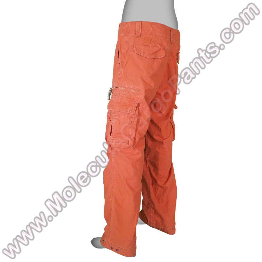 50005 Molecule Pants Combat ORANGE long cargo pants