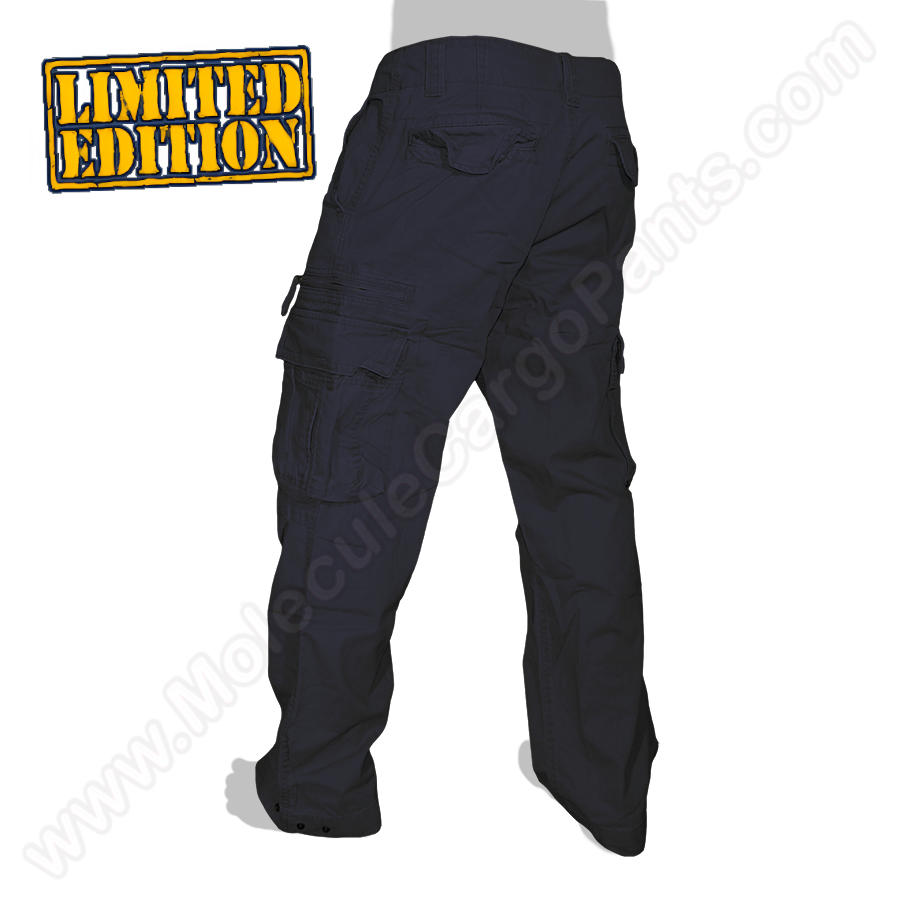 Molecule-Pants_Long_Cargo_Pants_Combat_navy-blue (1) 50005 Molecule Pants Combat Navy Blue Limited Edition long cargo pants
