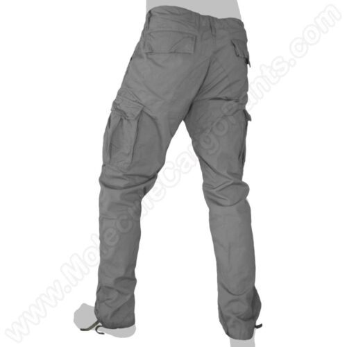 55003 Molecule Pants RIPSTOP Voyager GREY long cargo pants