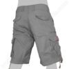 55001 Molecule Pants RIPSTOP Rambler GREY short cargo pants