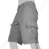 55001 Molecule Pants RIPSTOP Rambler GREY short cargo pants