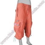 Molecule 45056 “Globetrotter” Orange 3/4 cargo pants