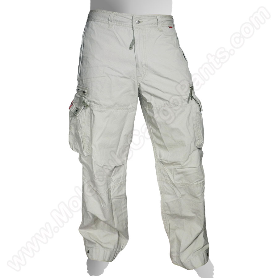 45019 Molecule Pants Venture BEIGE-CREAM long cargo pants