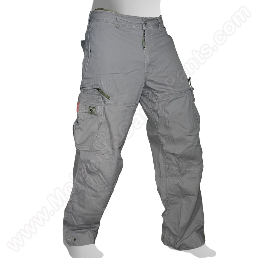 45019 Molecule Pants Venture GREY long cargo pants