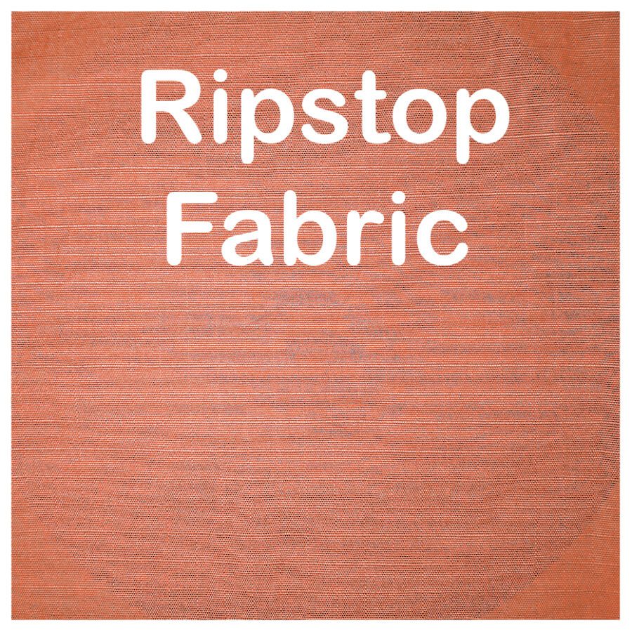 Ripstop fabric orange